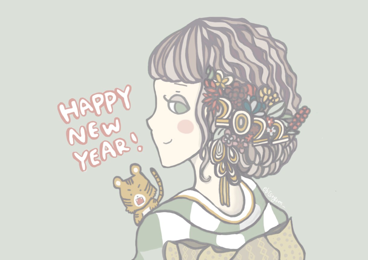ゆるくてかわいいポップなイラストを描きます 淡い色合いが特徴のイラストです！ イメージ3
