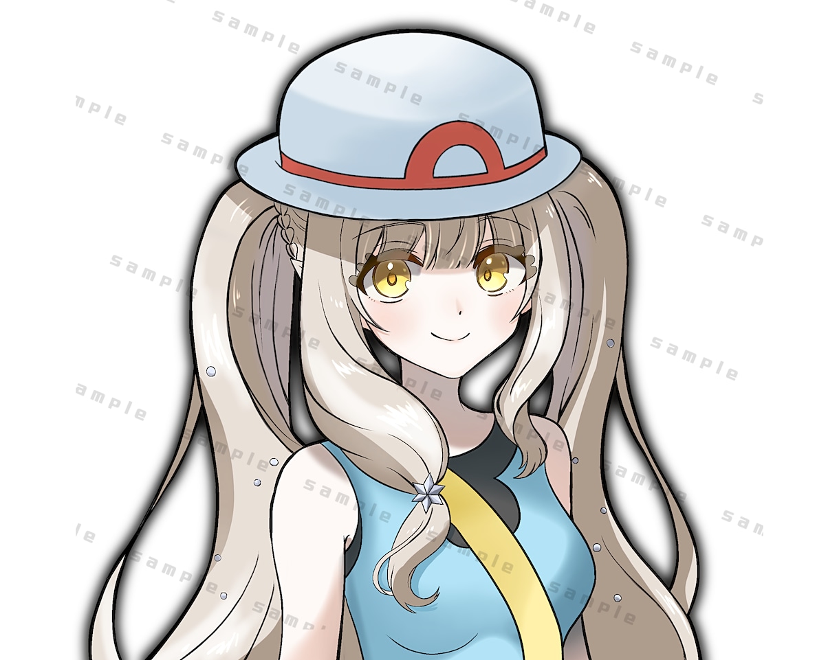 ポケモントレーナー風イラスト描きます 商用利用OK★似顔絵やアイコン、サムネイルなどに！ イメージ6