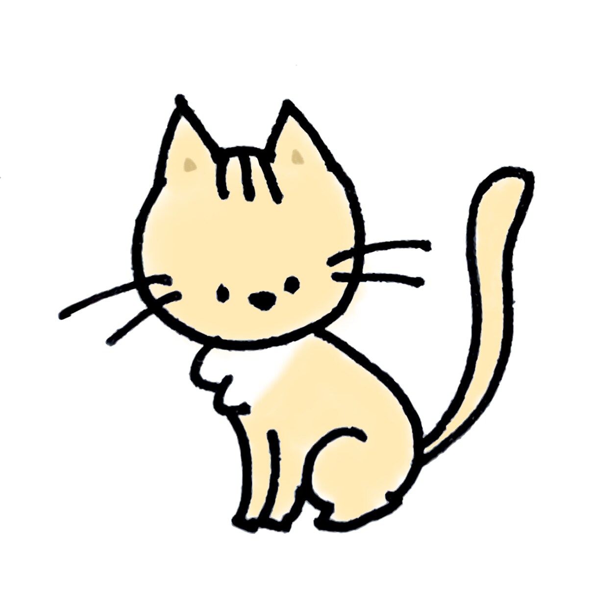 どうぶつのイラストを描きます のんびりで可愛いシンプルどうぶつさんたちのイラストです！ イメージ1