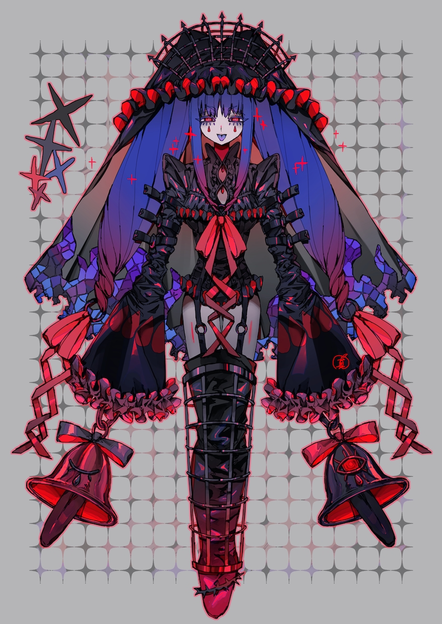 可愛い女の子のイラストを描かせていただきます 可愛い・ちょっと不気味な雰囲気のイラストが得意です イメージ2