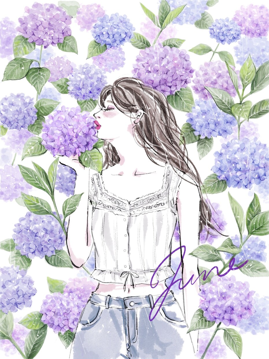 商用OK！オシャレな人物イラスト描きます 美大で洋画を学んだ絵が描けるデザイナーです♪ イメージ3