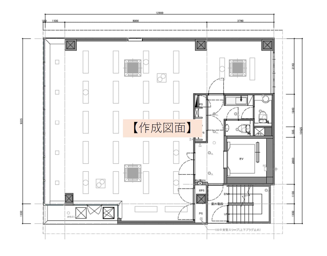 手書きやPDFからのCAD化・白図作成します 2級建築士の資格保持【VectorWorks2026使用】 イメージ3