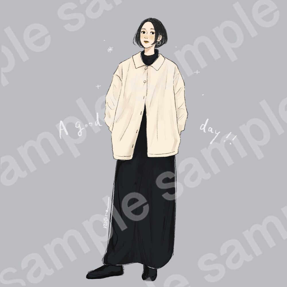 雰囲気のあるおしゃれなイラスト作成します サムネ/ヘッダー/広告/挿絵/立ち絵等　ご相談ください！ イメージ4