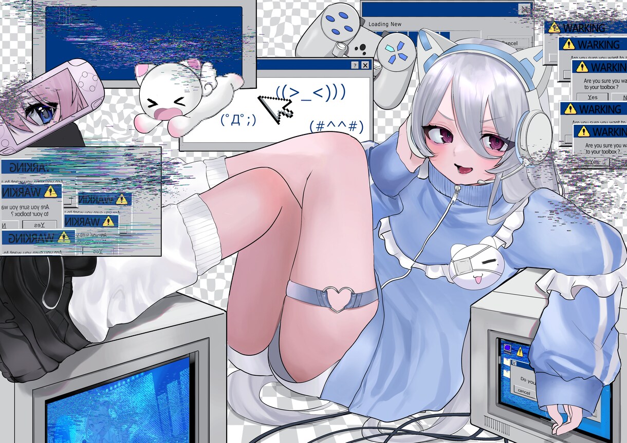 ロリィタ・地雷量産系の可愛いアイコン描きます SNSで映える可愛いアイコンを制作します！！ イメージ3