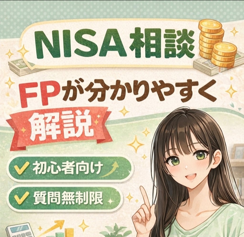 お金のプロ｜FPがNISAや資産運用をお教えします ✅️NISA✅iDeco✅資産運用✅投資信託✅️株式投資 イメージ1