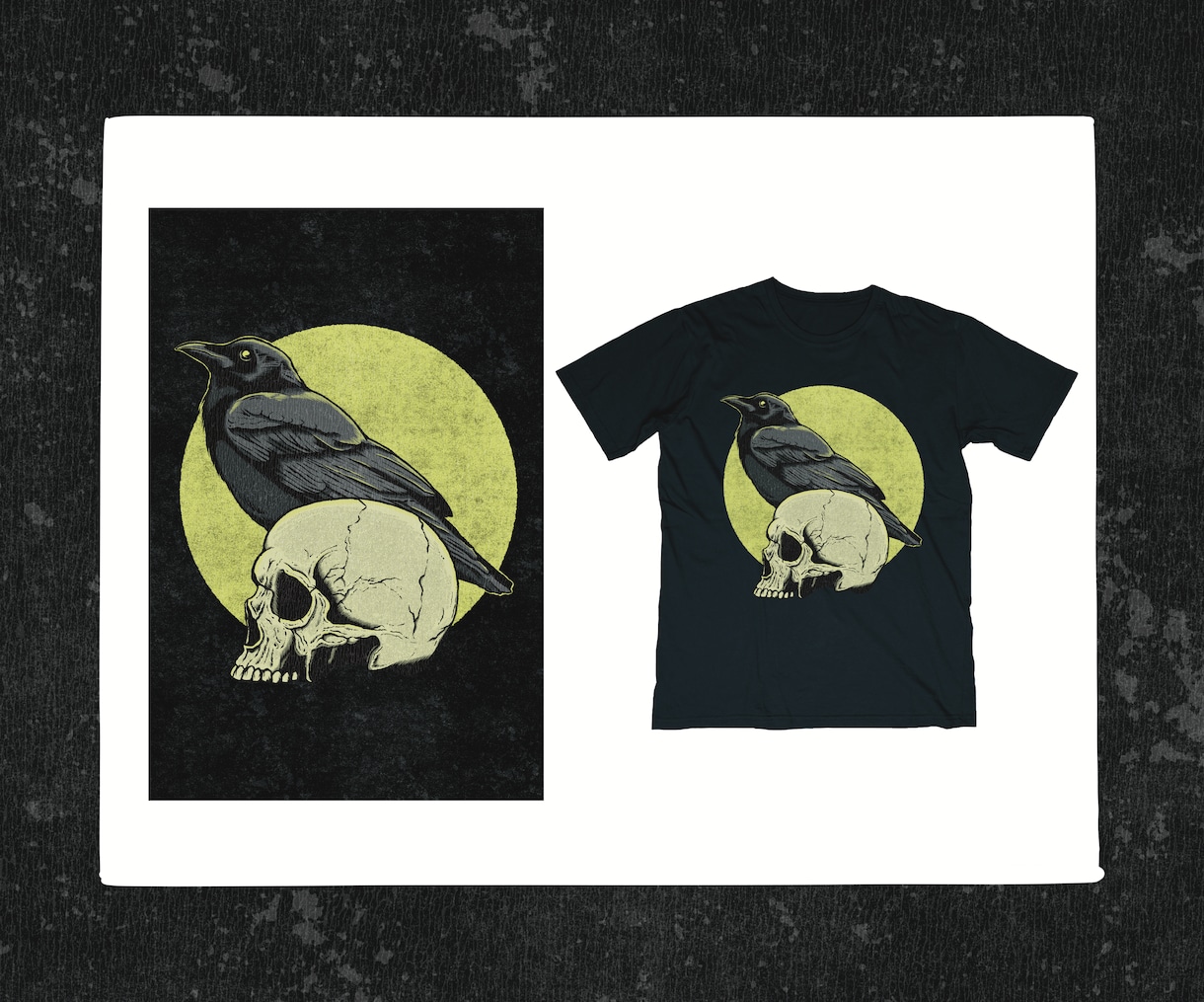 メタル/ダークアートのTシャツデザインします バンドTシャツは勿論、他の用途でもご使用いただけます イメージ6