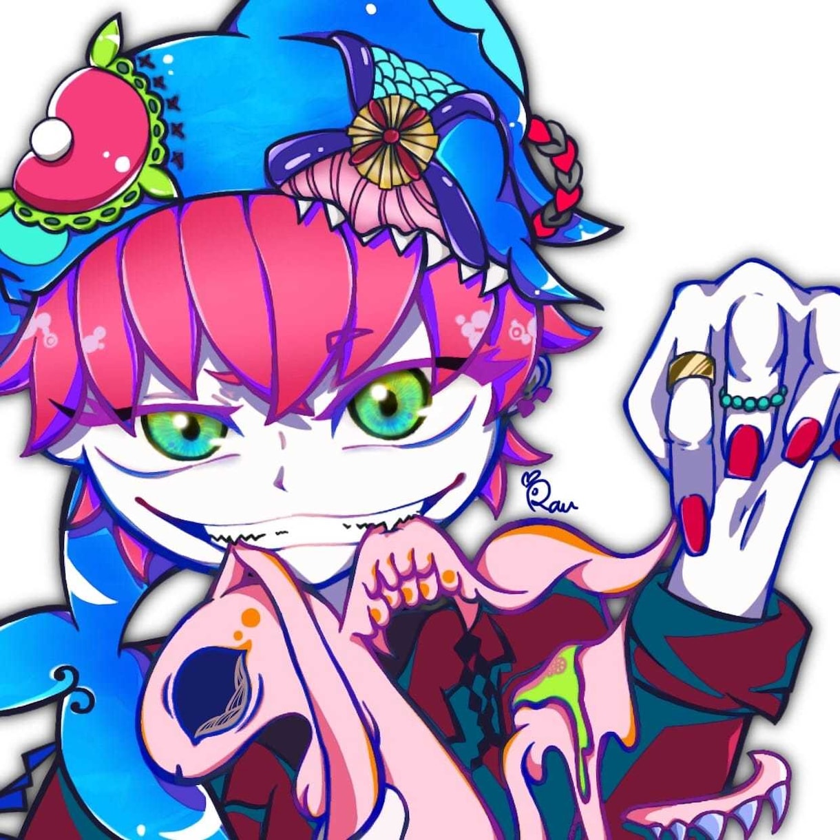 インパクトの個性的なオリジナルアイコンを作成します 希望イメージを全部入れられちゃう！他とかぶらない イメージ8