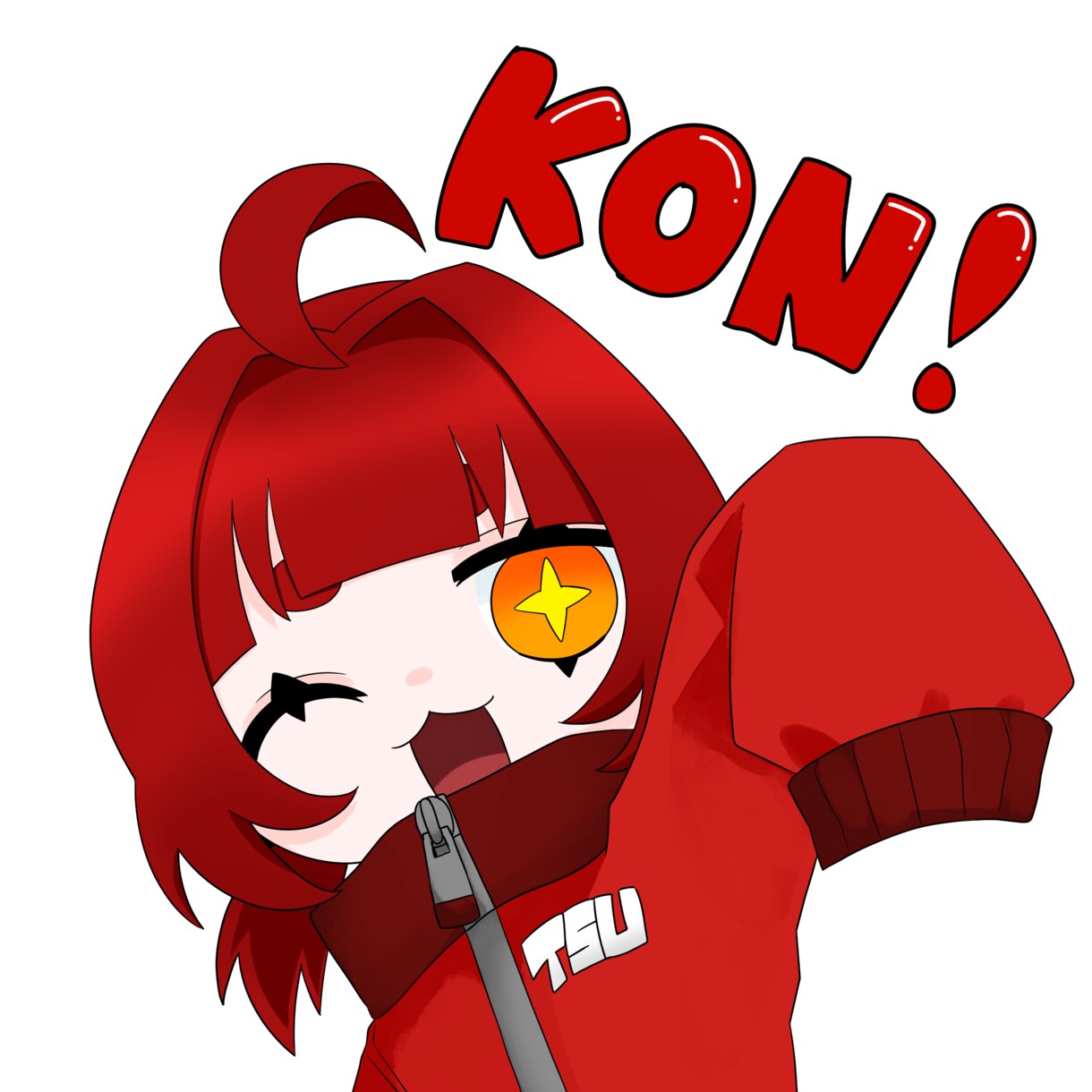 かわいい配信用スタンプつくります キュートでシンプル目なSDスタンプ イメージ1