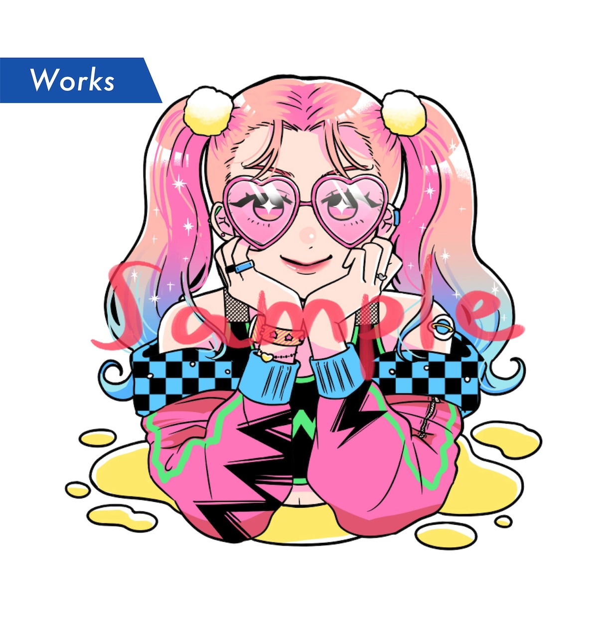 ポップなイラスト描きます カラフルでポップなイラスト　動画やアイコンに イメージ6