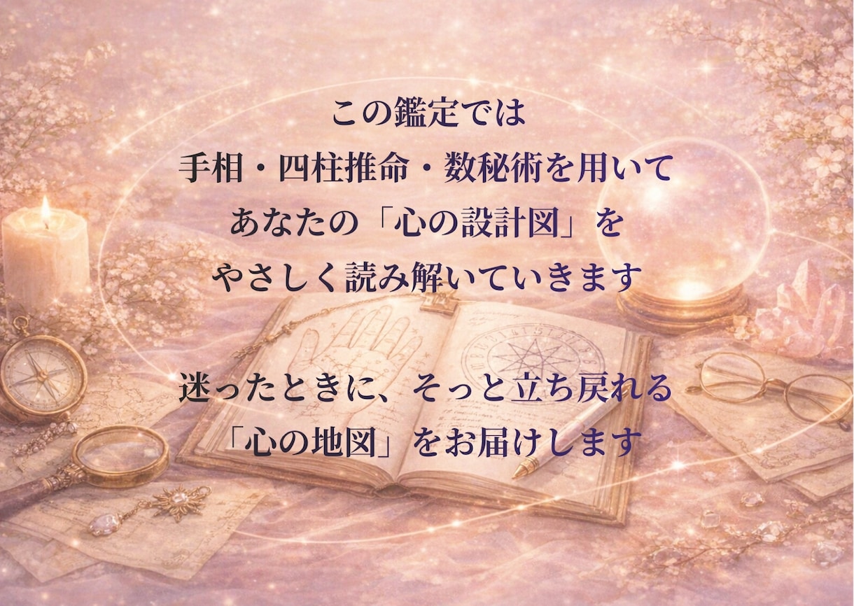 3つの道で動けるあなたへ導きます 【26章立て】占いで終わらせない行動伴走鑑定です。 イメージ3