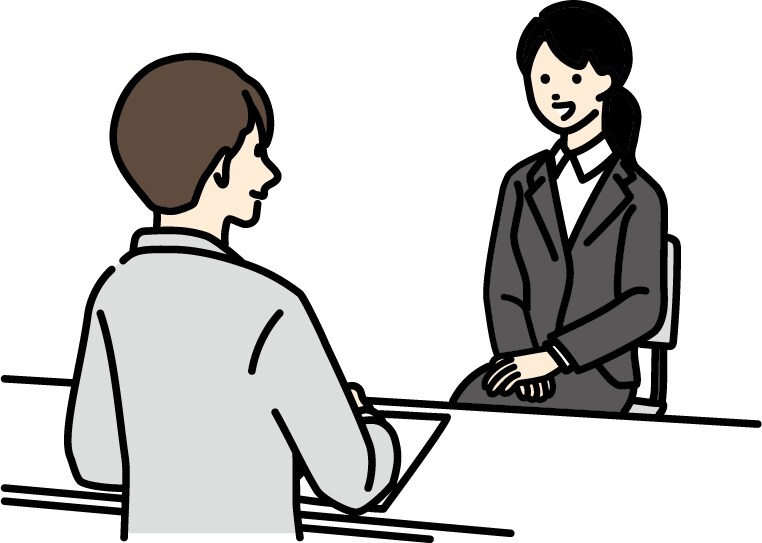 採用人事目線で面接対策をします 自己PRから表情管理まで徹底サポートの面接対策！ イメージ1