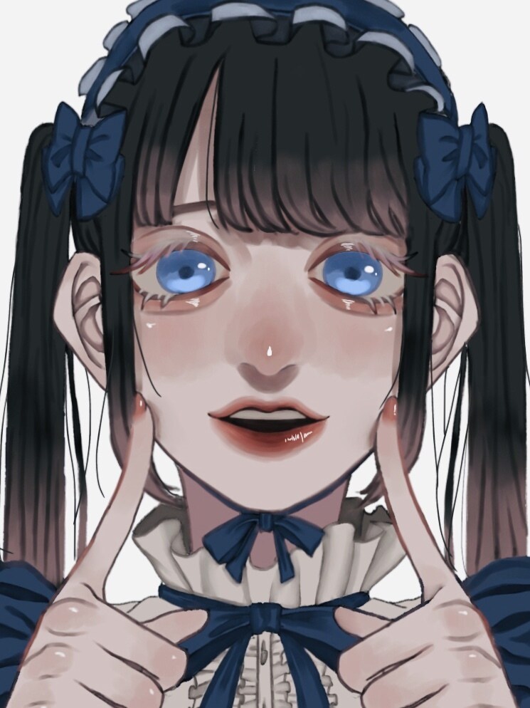 アイコン・歌ってみた等のサムネイル描きます 厚塗りでアンニュイな一枚に！！ イメージ1