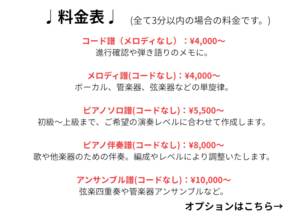 藝大卒が作る高品質な楽譜｜耳コピ・編曲いたします 最新ソフトDoricoを使用。出版譜レベルの美しい楽譜を。 イメージ2