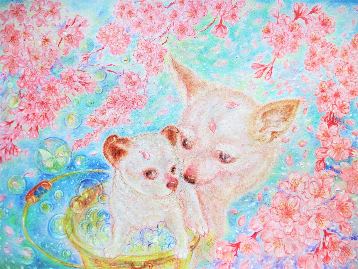 映画のワンシーンのようなペット似顔絵、遺影描きます 猫耳はペットおくりびと、あの頃へ、思い出の国へお連れします。 イメージ7
