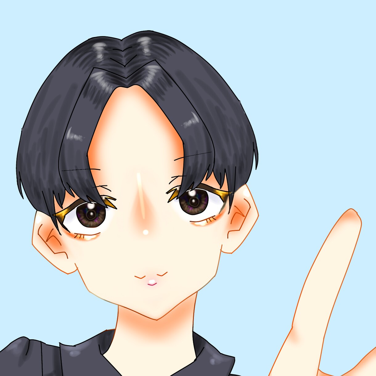 SNS向け厚塗り風アイコン描きます 安く速くがモットーです、がんばります。 イメージ3