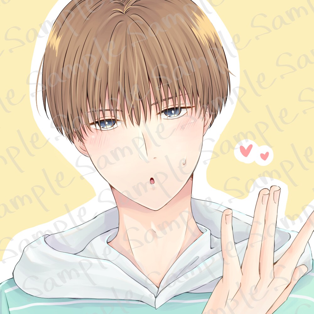 商用可！アイコンイラストや多用途の立ち絵作成します 修正無制限！細かいご要望にもお応えします。プレゼント用にも☆ イメージ5