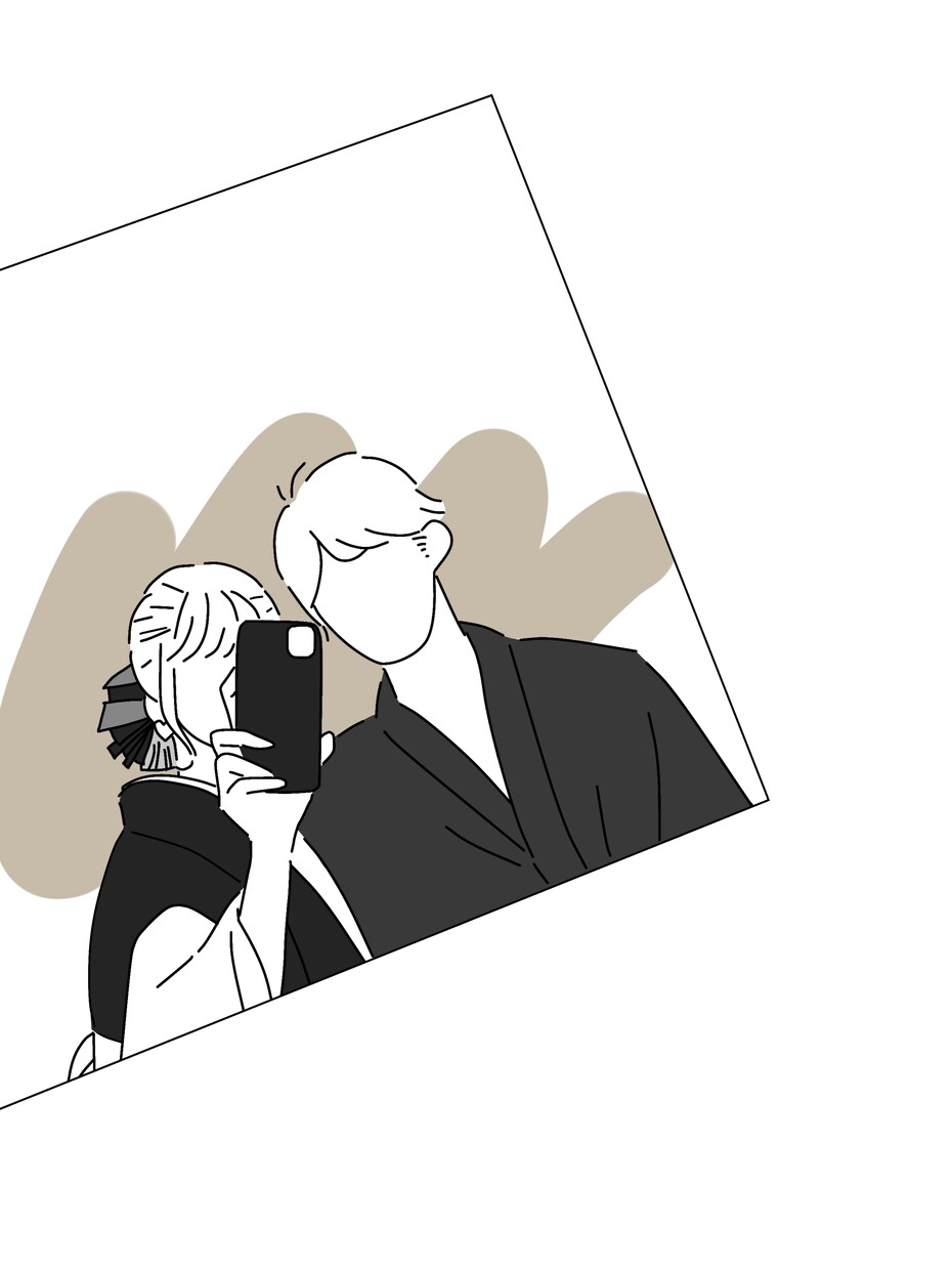 写真をおしゃれなイラストにします SNSのアイコンはもちろん、結婚式のウェルカムボードにも！ イメージ7