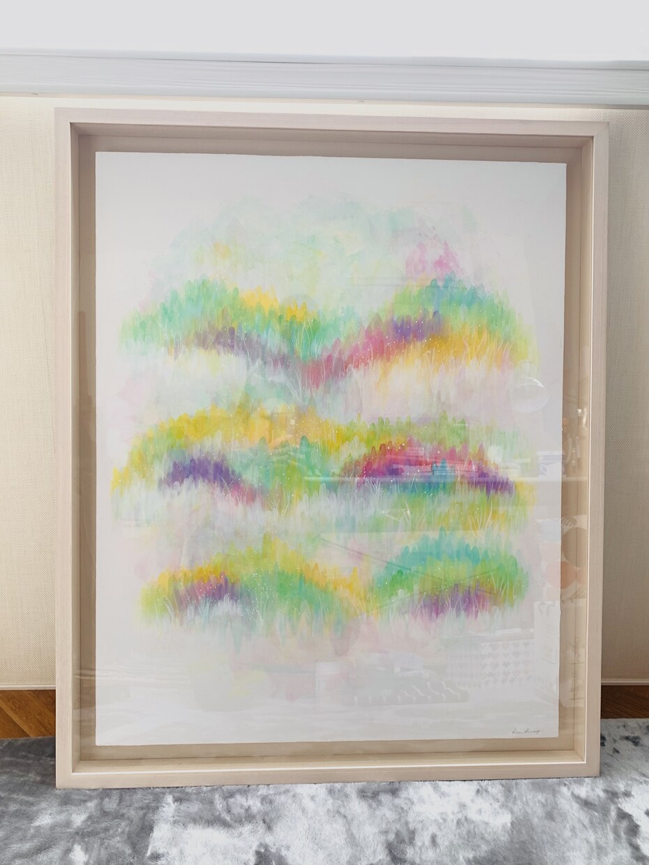 オーターメイドで絵画制作できます あなただけの特別な一点物の抽象画です。 イメージ3