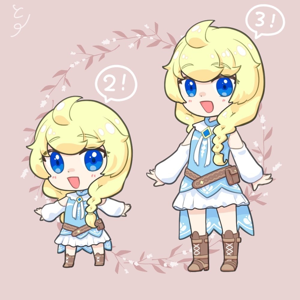ちまっと可愛いSDイラスト(ちびキャラ)を描きます ★SNS・動画・グッズ制作などにぴったりの可愛いちびキャラ★ イメージ1