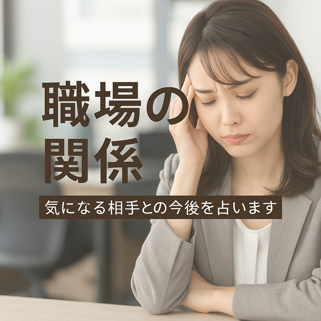上司・部下・同僚との今後の関係を深掘ります 職場の方との関係性や今の気持ち&未来をタロットで占います イメージ7