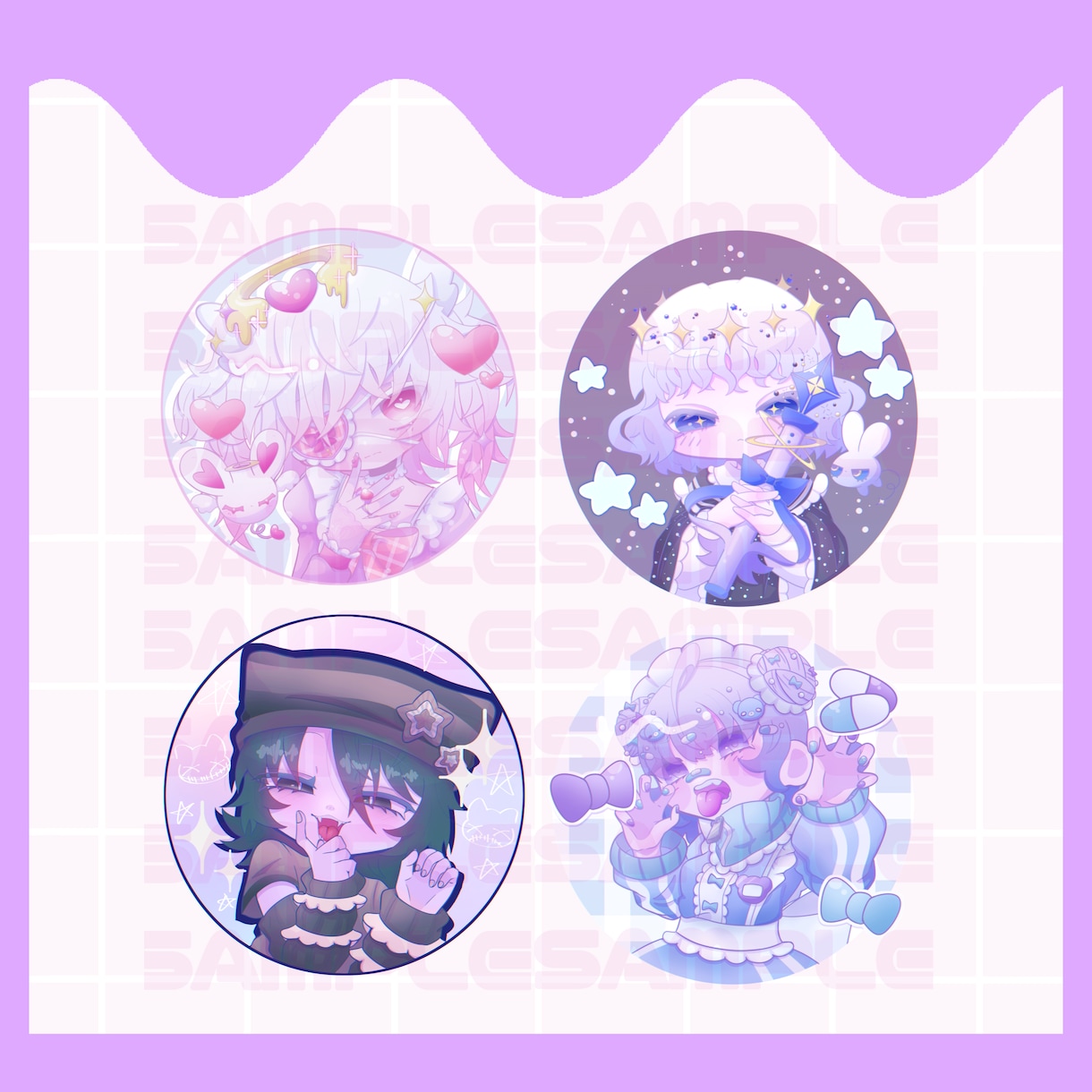 ポップでかわいいデフォルメアイコン作成します アイコンだけでなくグッズ化もおすすめです！ イメージ1