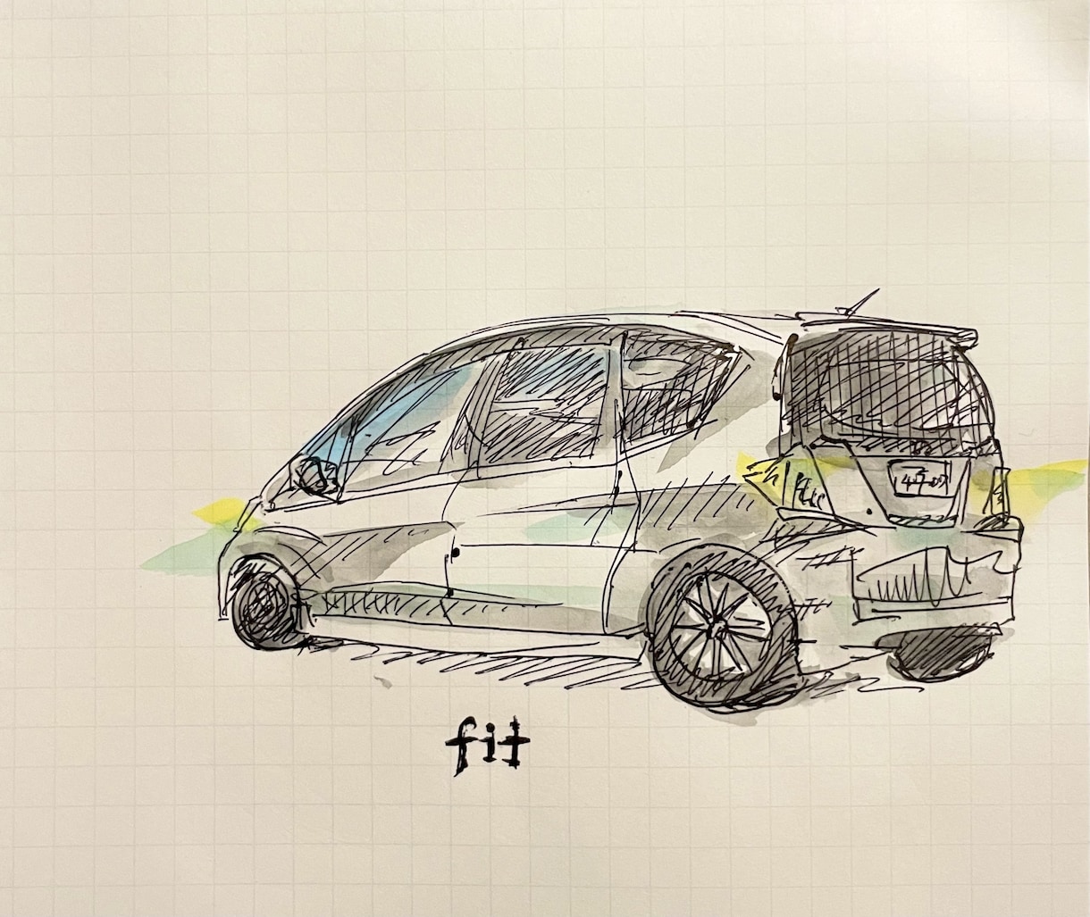 愛車の似顔絵描きます あなたの愛車の似顔絵描きます！アルバムやインテリアに！ イメージ6