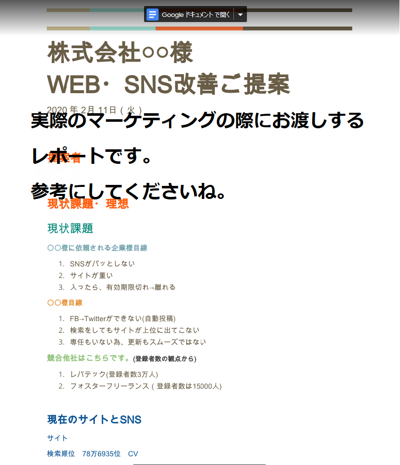 お手軽にマーケティングします あなたのサイトを検索ランキング1位にします。実績あり！ イメージ3