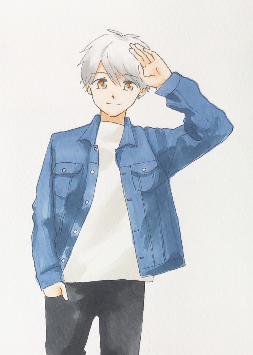 コピックで似顔絵イラストをお描きします 手描きならではの暖かい作風はいかがですか？ イメージ3