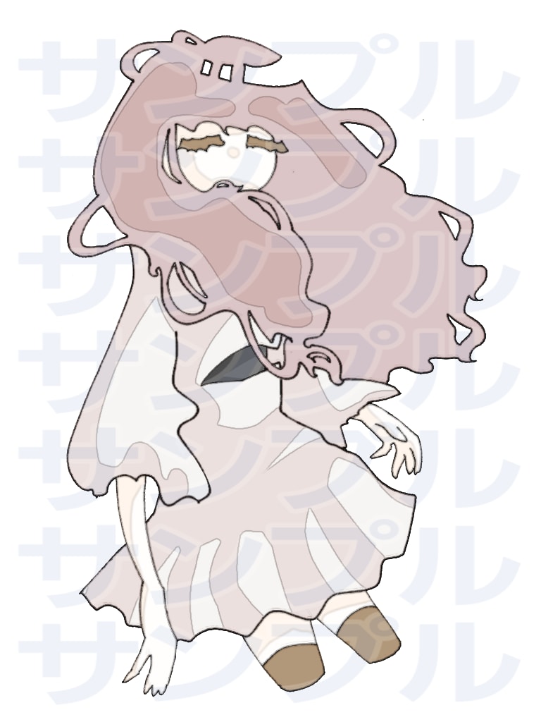 あなただけのゆるめの女の子をつくります 思考までふわふわしてそうなのがすごくかわいいです。 イメージ2