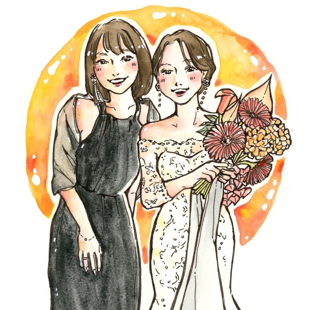 誇張しないナチュラルタッチ＊水彩にがおえ描きます ナチュラルタッチなイラスト♪贈り物やおうちのインテリアに。 イメージ6