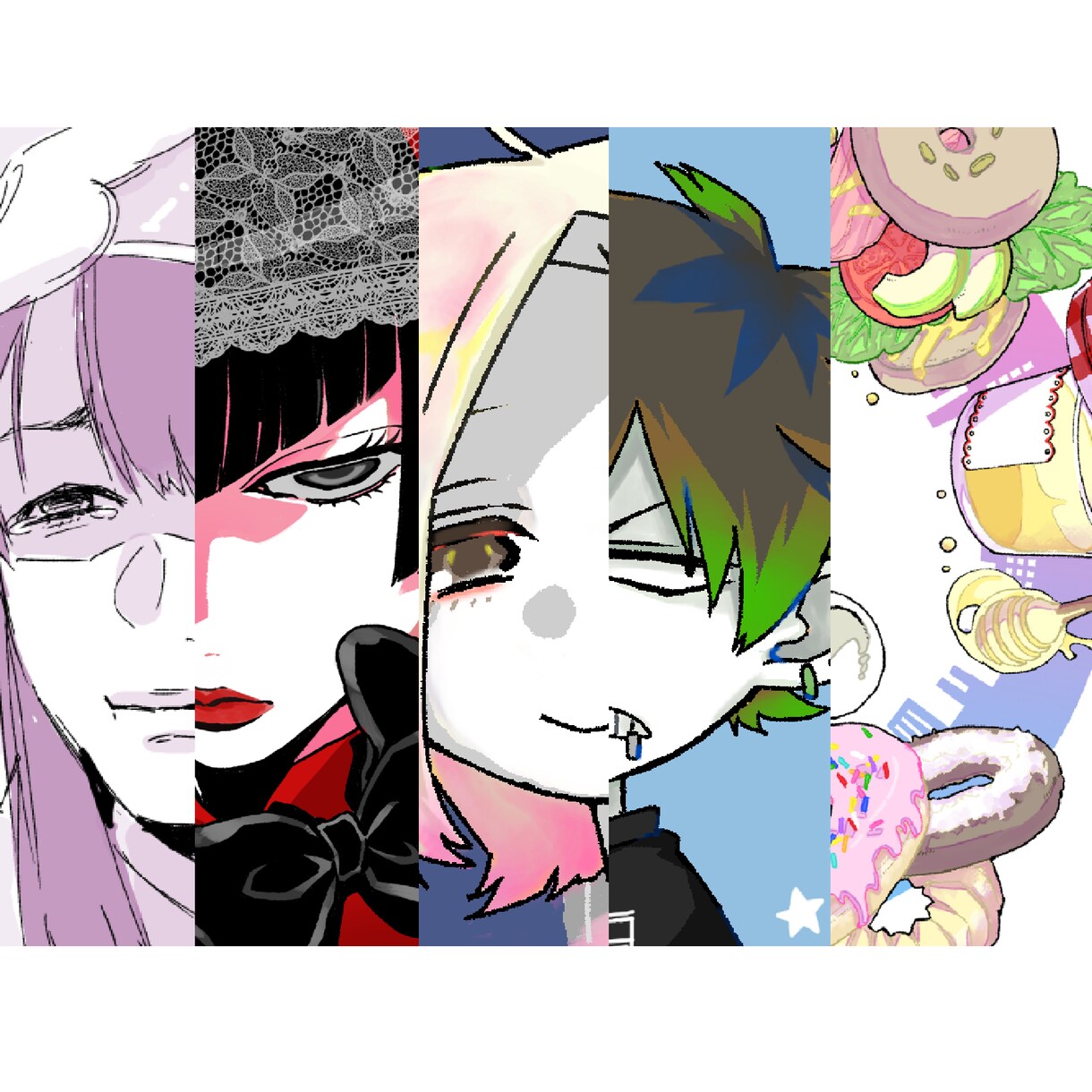 アイコン・イラスト描きます SNSのアイコン、TRPGのキャラ、漫画風似顔絵にどうぞ。 イメージ6