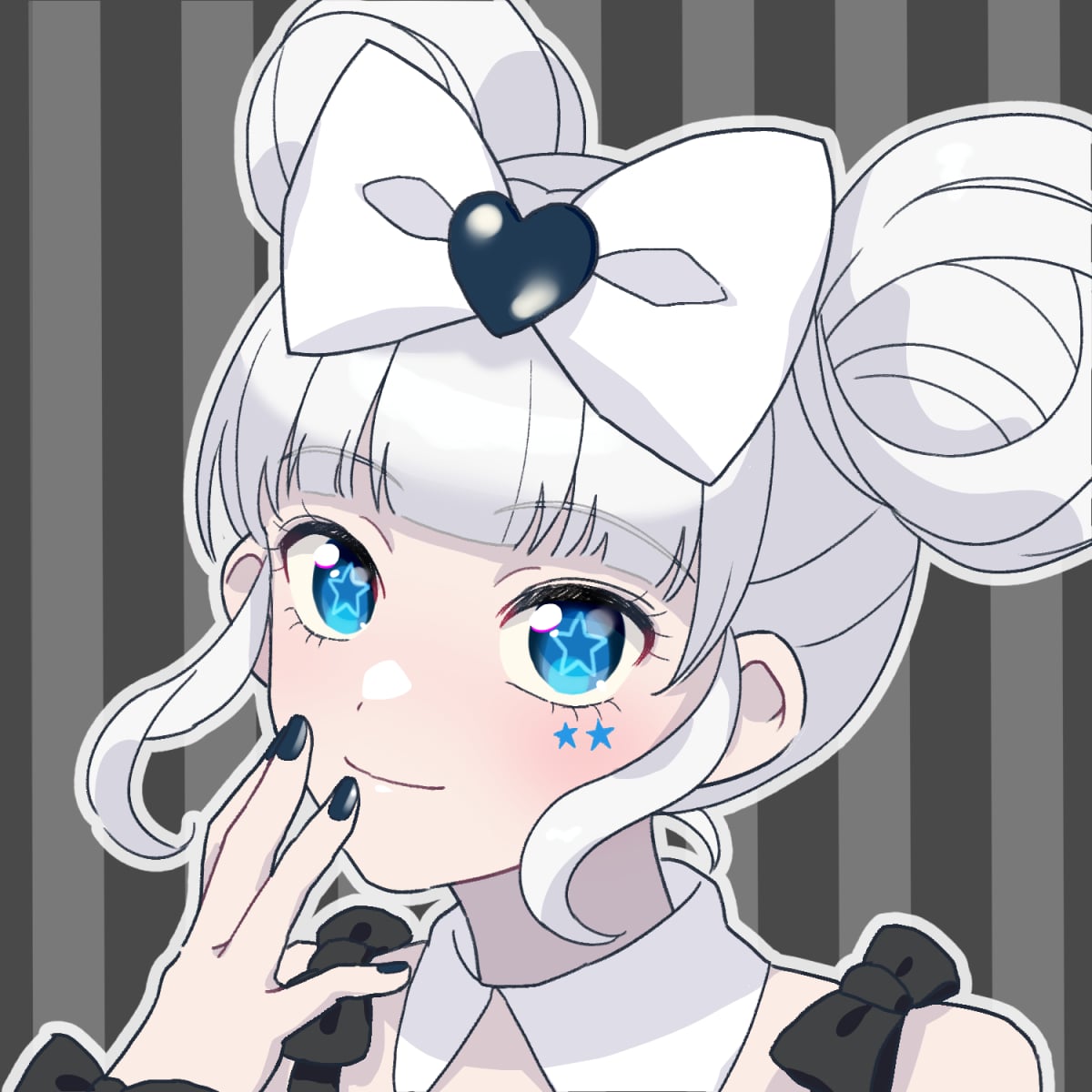 低コストで目を引くアイコンを描きます シンプルでコントラストのあるアニメ塗り風のイラストです イメージ1