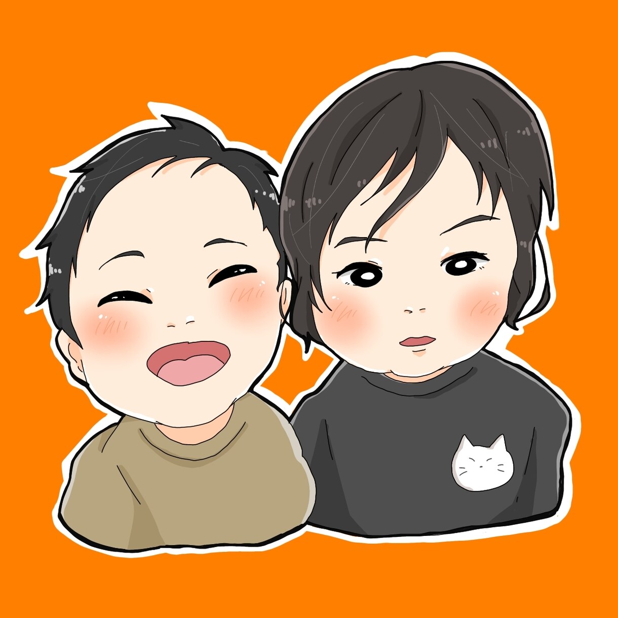 似顔絵イラスト描きます いただいたお写真を元に可愛くイラスト化！ イメージ7