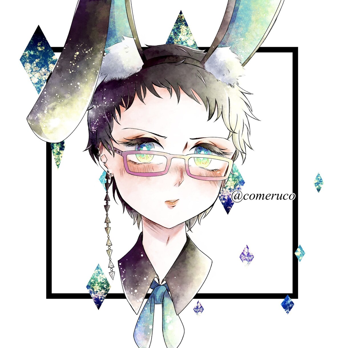 お望みのアイコンイラスト描きます ペアアイコン＋1枚2000円で承ります。 イメージ3