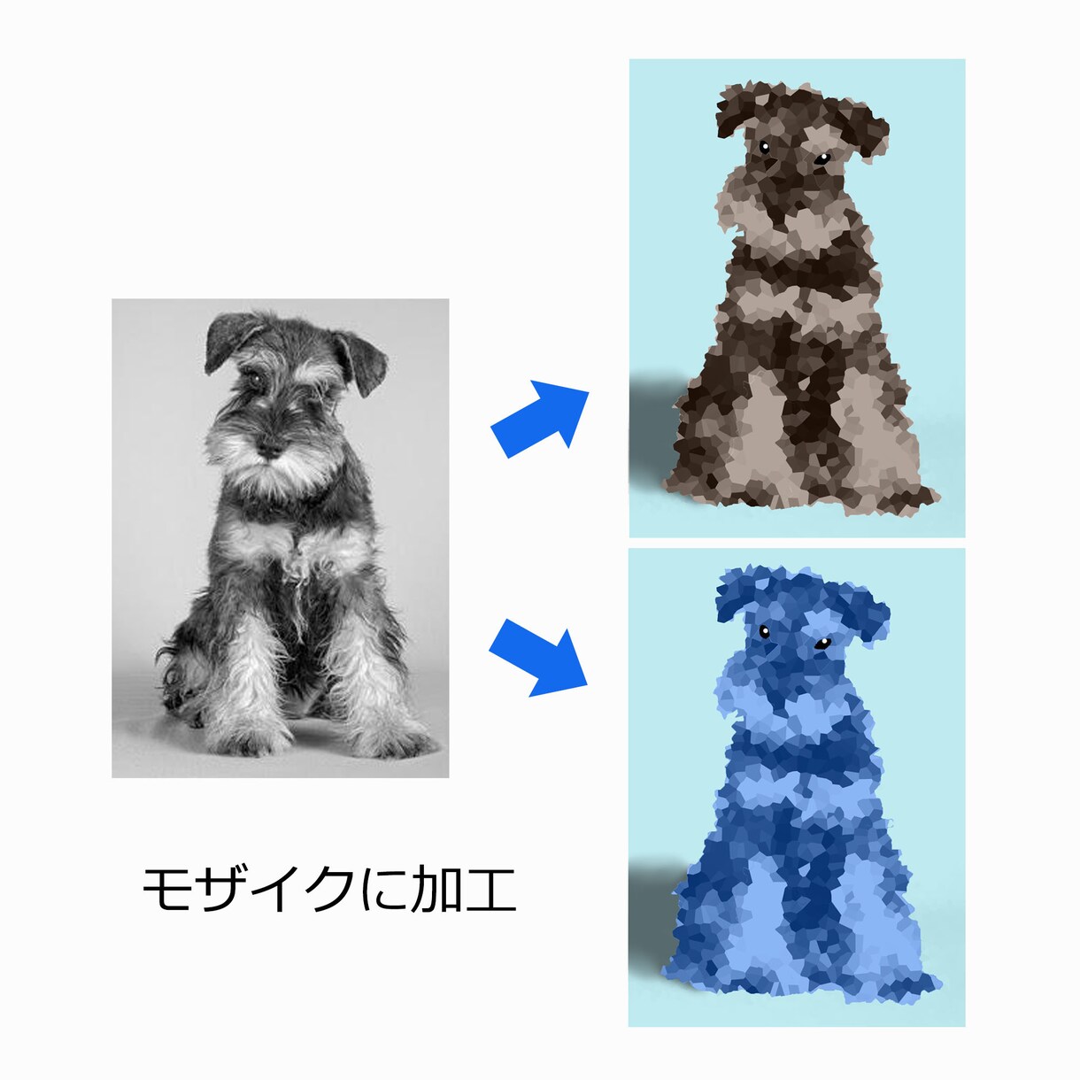 写真、画像を合成、加工します どんな画像処理にも対応。複数の画像を合成したり、修正します。 イメージ6