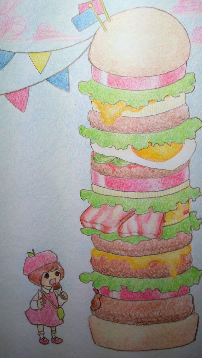 色鉛筆画:やさしい雰囲気のイラスト描きます 色鉛筆手描きならではのあたたかな雰囲気のイラスト作成します イメージ2