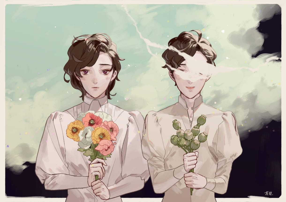 余韻のある作風でBLを描きます 中高年、ゴリマッチョも得意です イメージ1