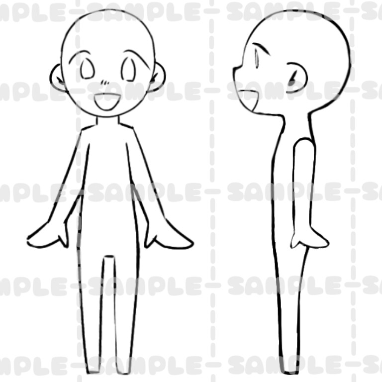 可愛いミニキャライラスト描きます 三頭身でゆるかわいい！SNSや動画にも使用OK◎ イメージ4