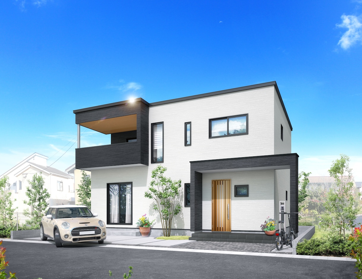 3DCGパース　作成承ります 建物（外観・内装）・分譲地　対応可能です。 イメージ2