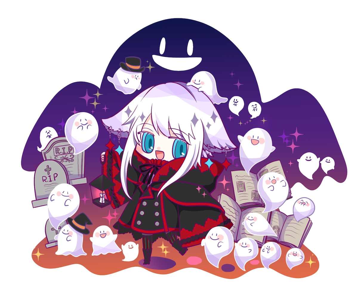 SD デフォルメイラスト制作します ◇SNS用アイコン、立ち絵、グッズ用イラストで制作いたします イメージ2