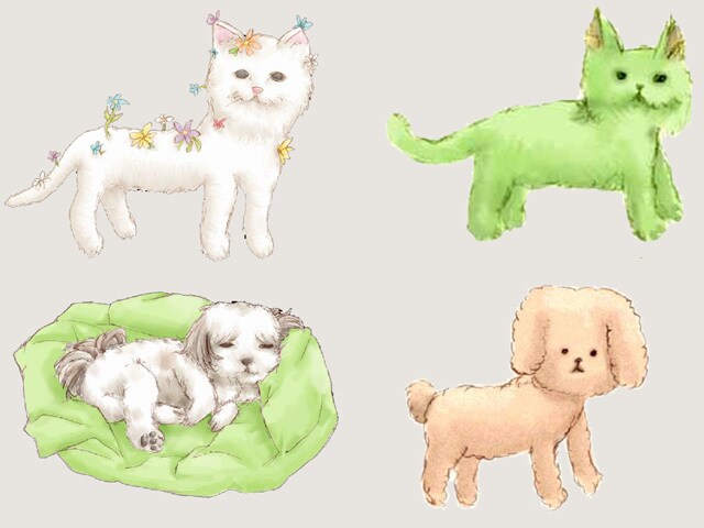 動物イラストを描きます 絵本風の犬・鳥・猫などお描きします イメージ3