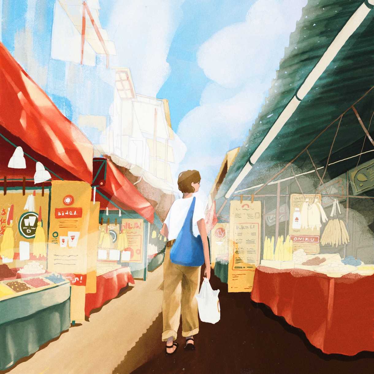 パース・風景を優しいテイストで作成します お店のイメージ、小説の挿絵等にご活用いただけます。 イメージ7