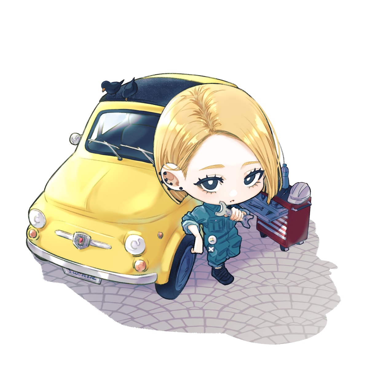 ミニキャラのイラスト(商用利用込み)描きます 自分だけのキャラクターを求めてる方へ イメージ1