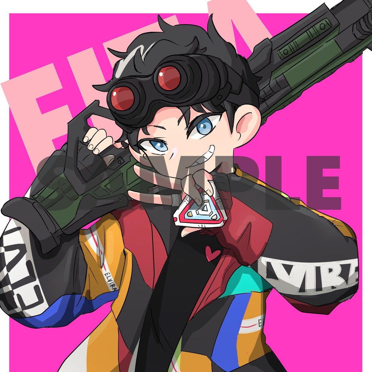 アイコン描きます ポップな絵柄のアイコン用のイラストを描きます！ イメージ2