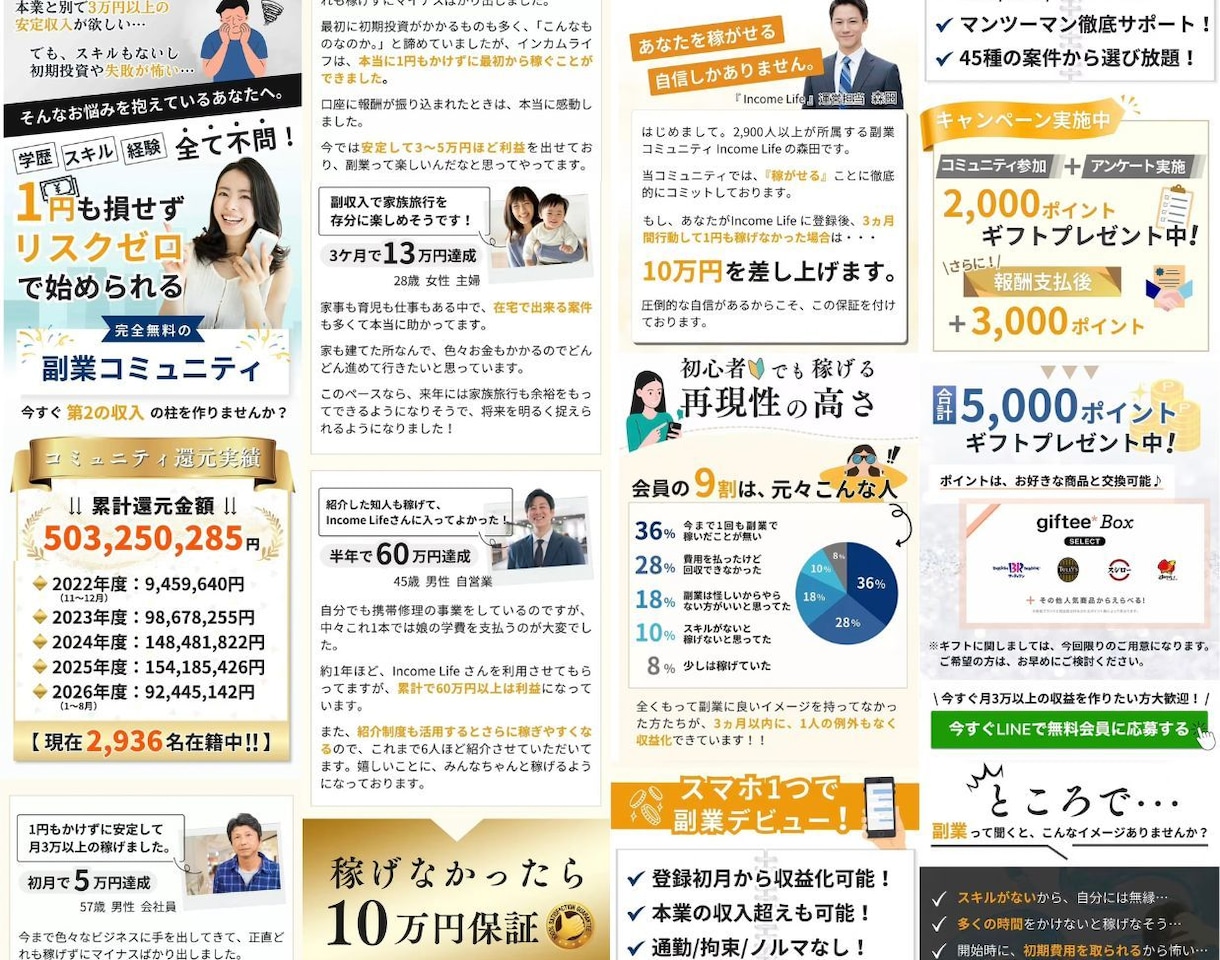 思わず読み進めて買いたくなる！売れるLPを作ります デザインだけじゃない、ちゃんと伝わるLP。 イメージ4