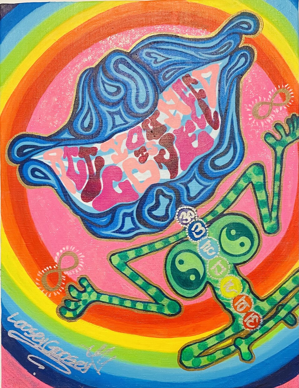 カラフルで元気になれるアート描きます happyでhippieでhiphop イメージ8