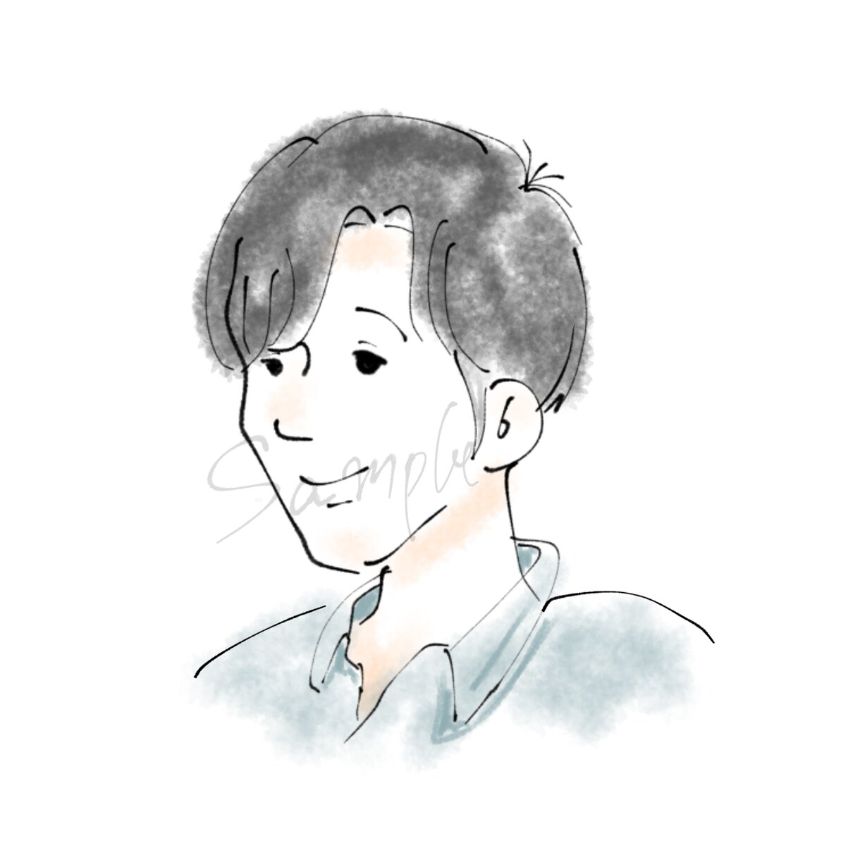 最短即日1000円でシンプル可愛いアイコン描きます どんなデザインでも1000円で承ります！！ イメージ5