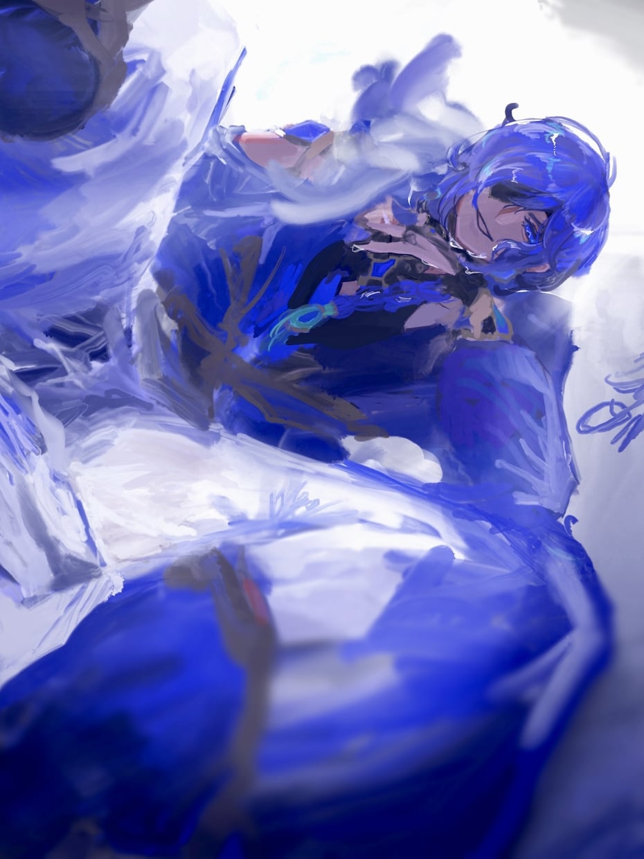 サムネや表紙に！油彩テイストの1枚絵描きます 短い納期で色使いがきれいなイラストが欲しい方へ！ イメージ6