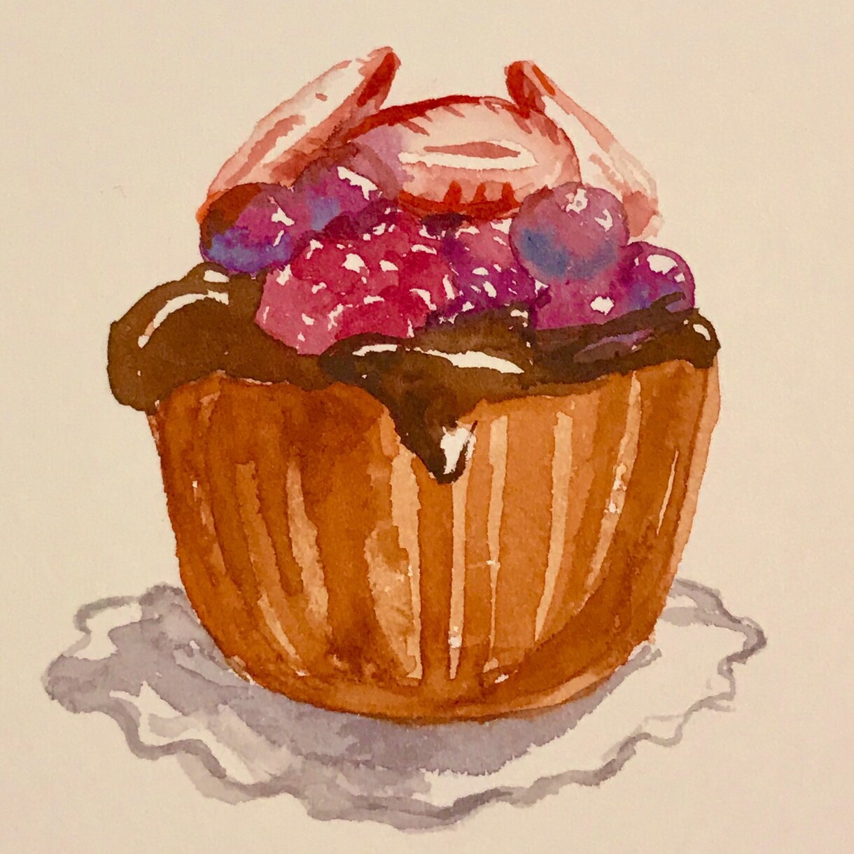 水彩絵具♬オリジナルイラストを描きます デフォルメからリアルなものまでなんでも受け付けております！ イメージ7