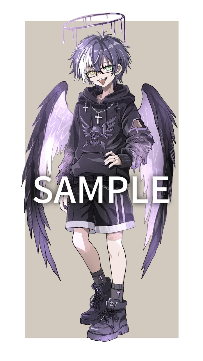 IRIAM・VTuber用の立ち絵を制作します 配信で映える魅力的なキャラクターを丁寧に制作！ イメージ7